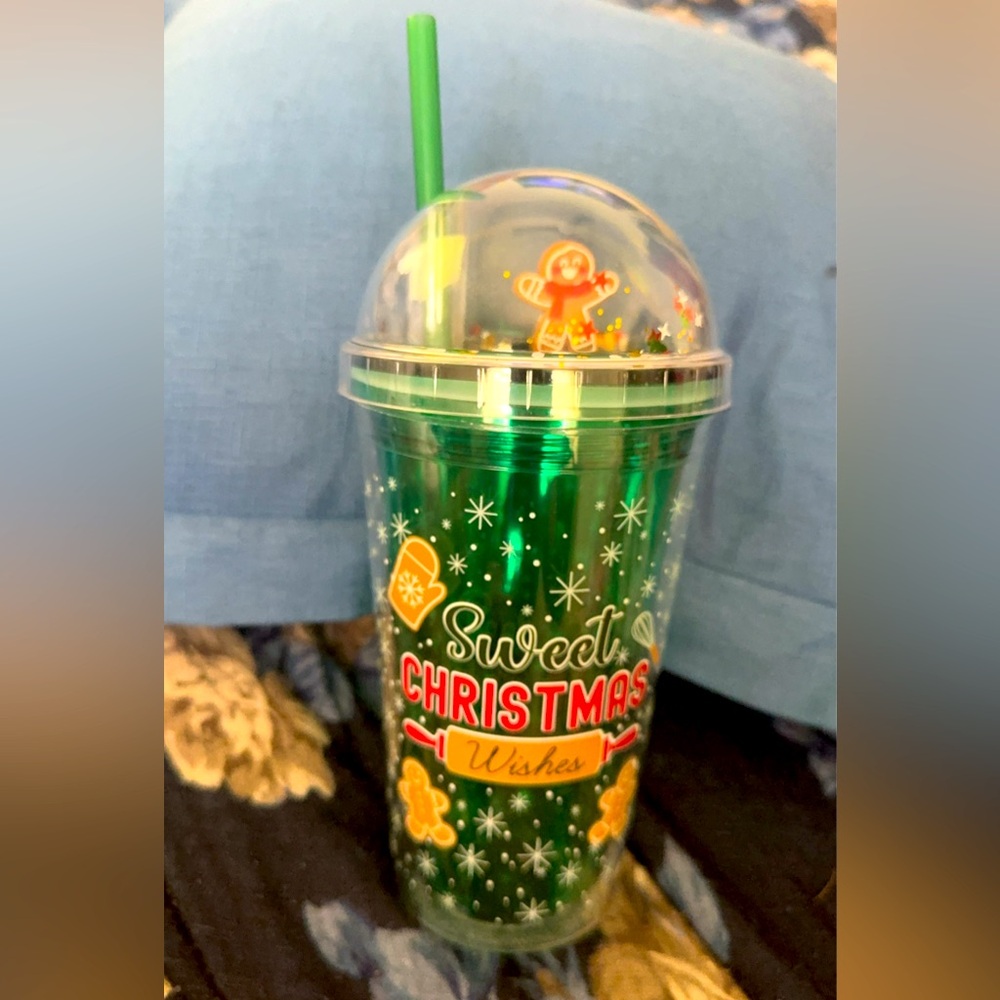 Sweet Christmas wishes Snow Globe Tumbler